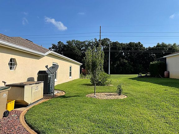 East side of houes