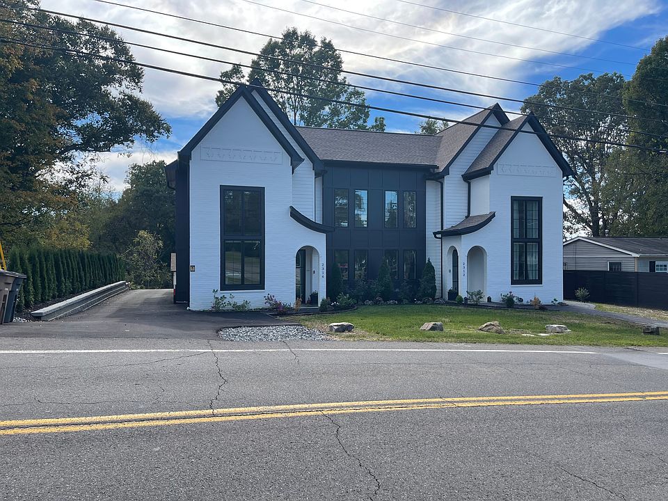 View of Duplex from across the street. 2312 on the right.