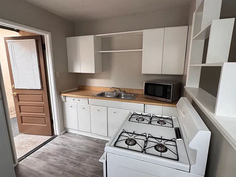 Kitchen and back door entrance