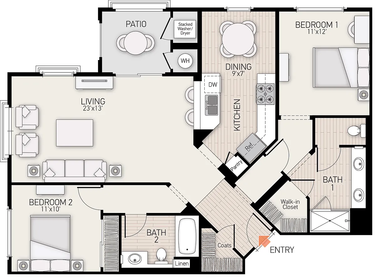 Floor plan Mirador - Plan 30