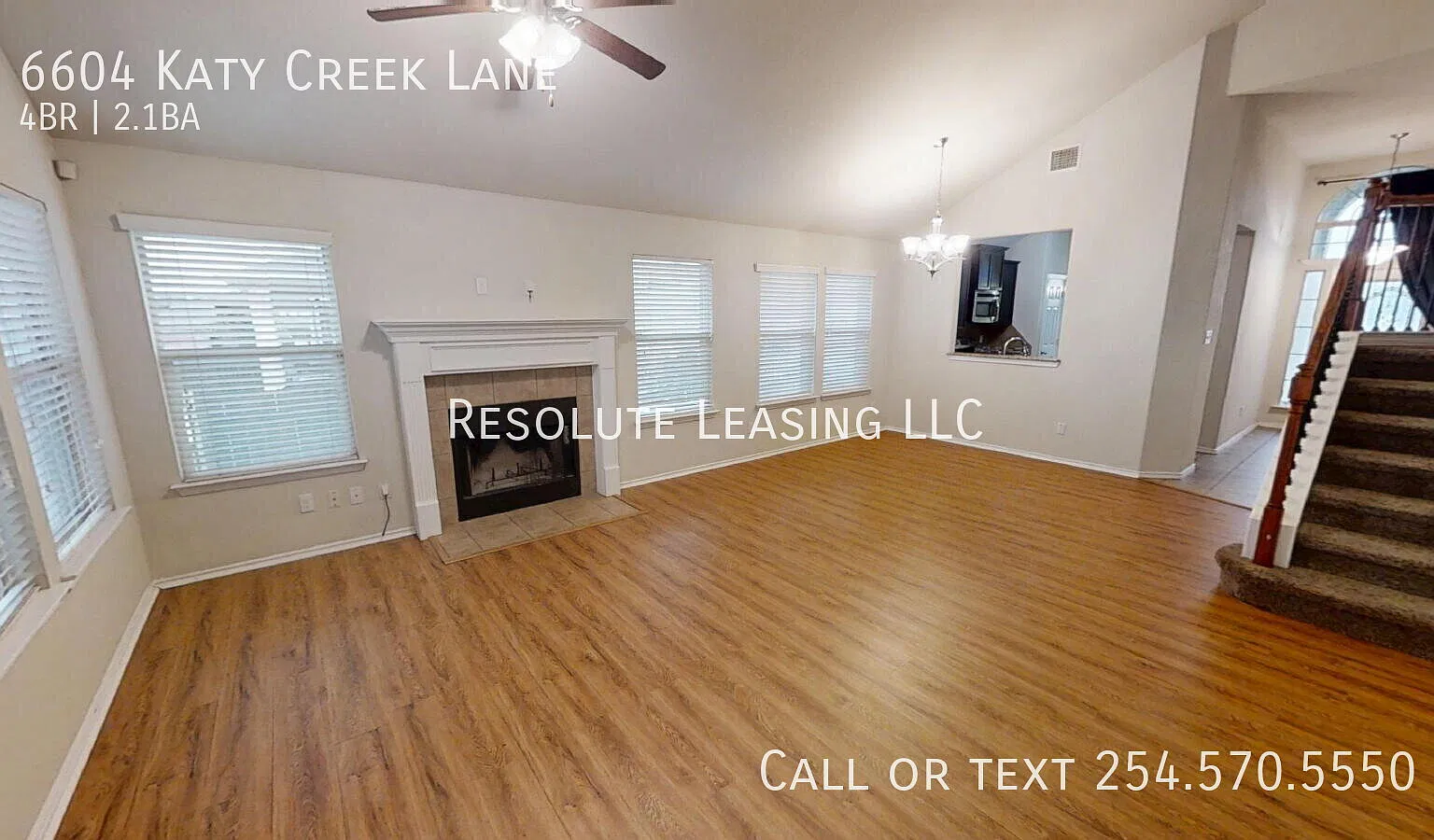 "Charming 4-Bedroom Retreat with Granite Elegance & Cozy Fireplace at 6604 Katy Creek Lane!" — Photo 3