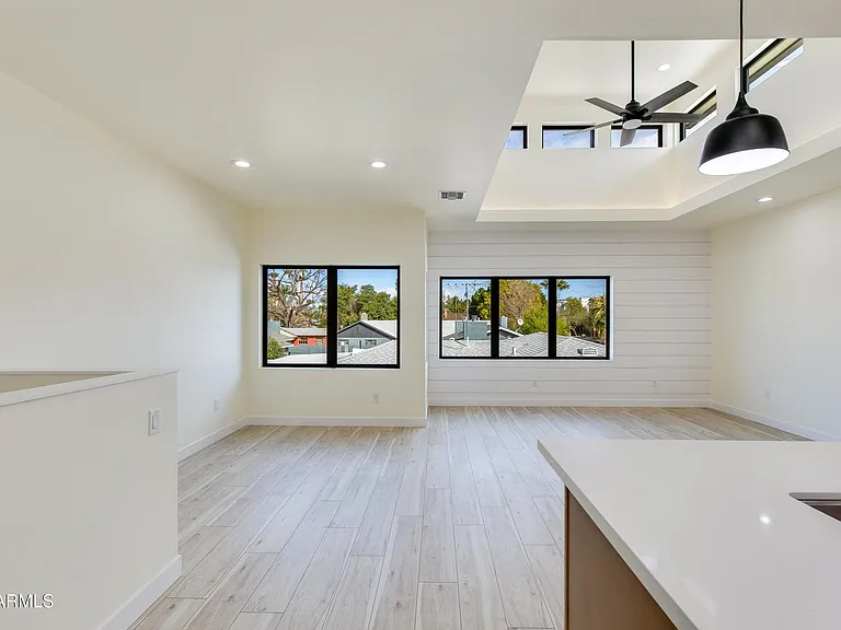 Abundant Natural Light and High Ceilings