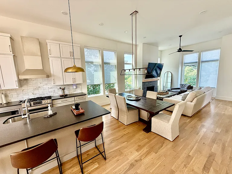 Current Kitchen and Living/Dining