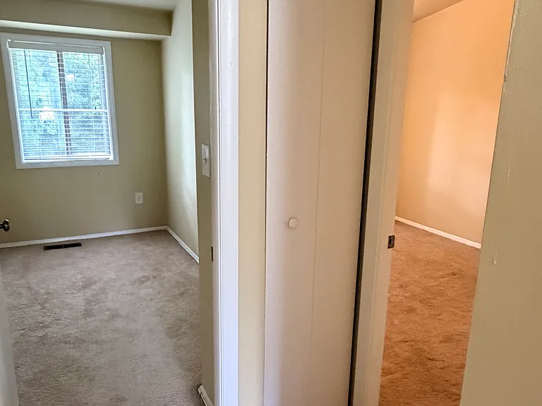 Small two bedrooms. Hallway linen closet