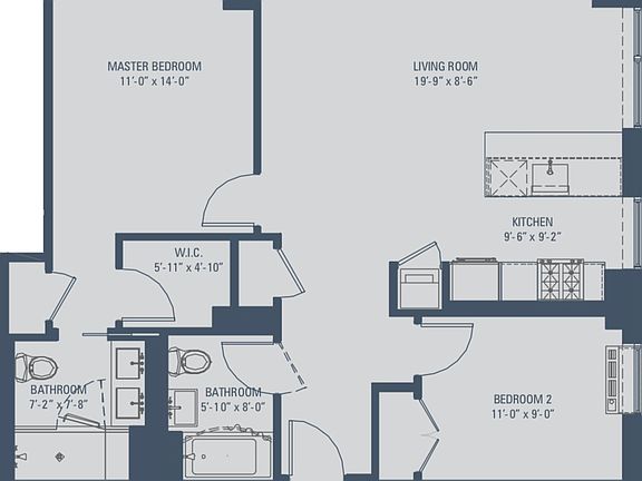 2nd image of 180 Nassau St APT 7K