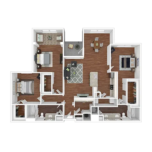 Floor plan The Congress Park