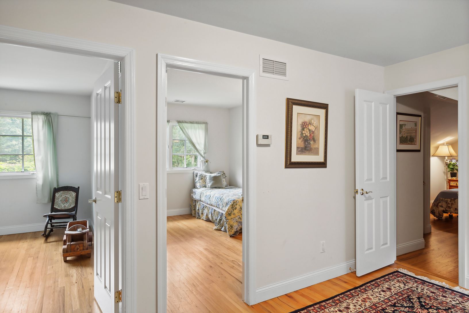  Separate guest or staff suite with three bedrooms 