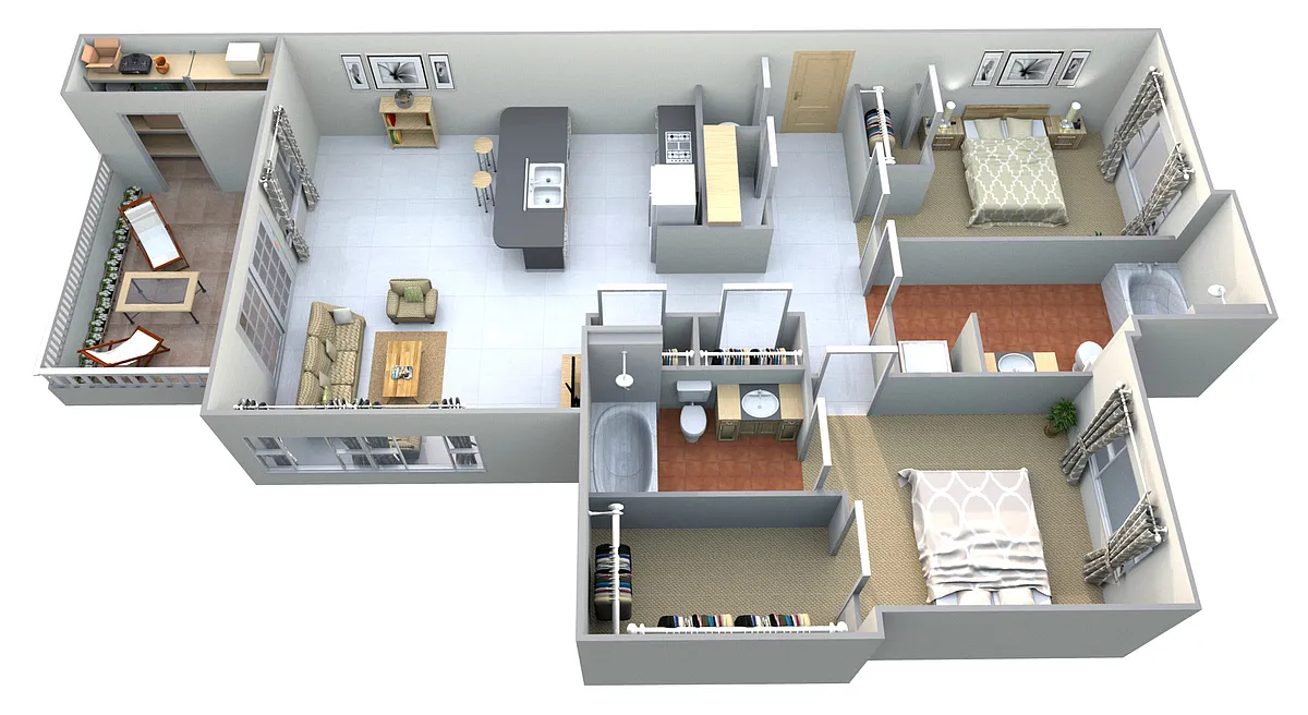 Floor plan Sloan Peak