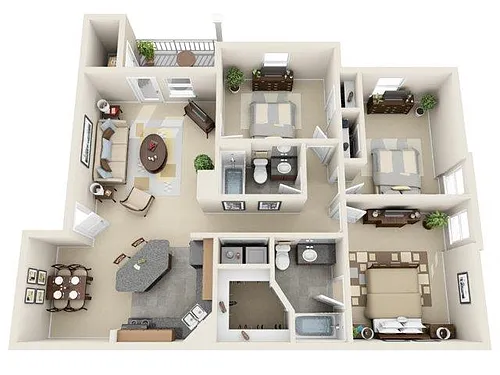 Floor plan The Anson