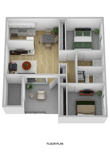 Floor plan The Chaco