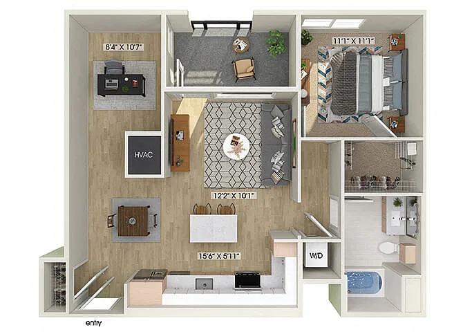 Floor plan A5D Phase 2