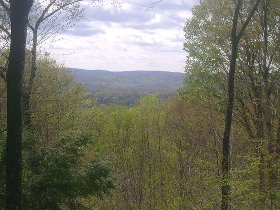 From the back deck looking to the west