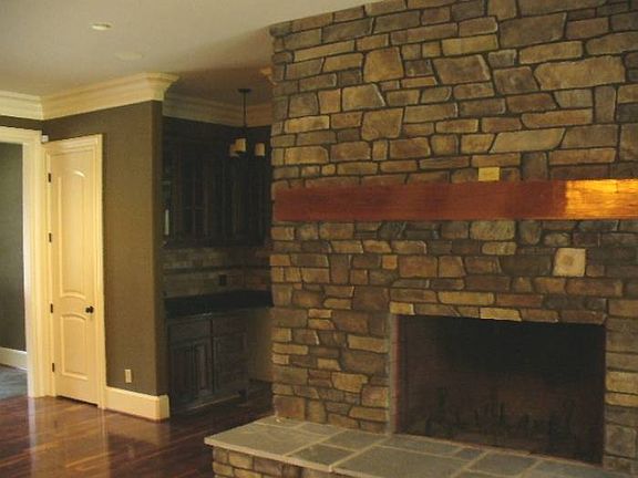 Stone Fireplace in Great