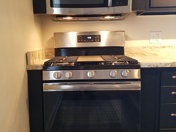 All new stainless appliances including microwave. Be the first to use them!