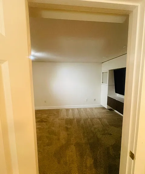 living room from bedroom door