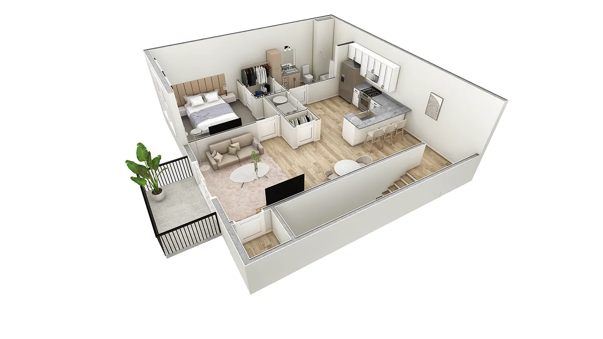 Floor plan B3