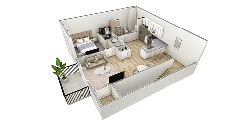 Floor plan B3