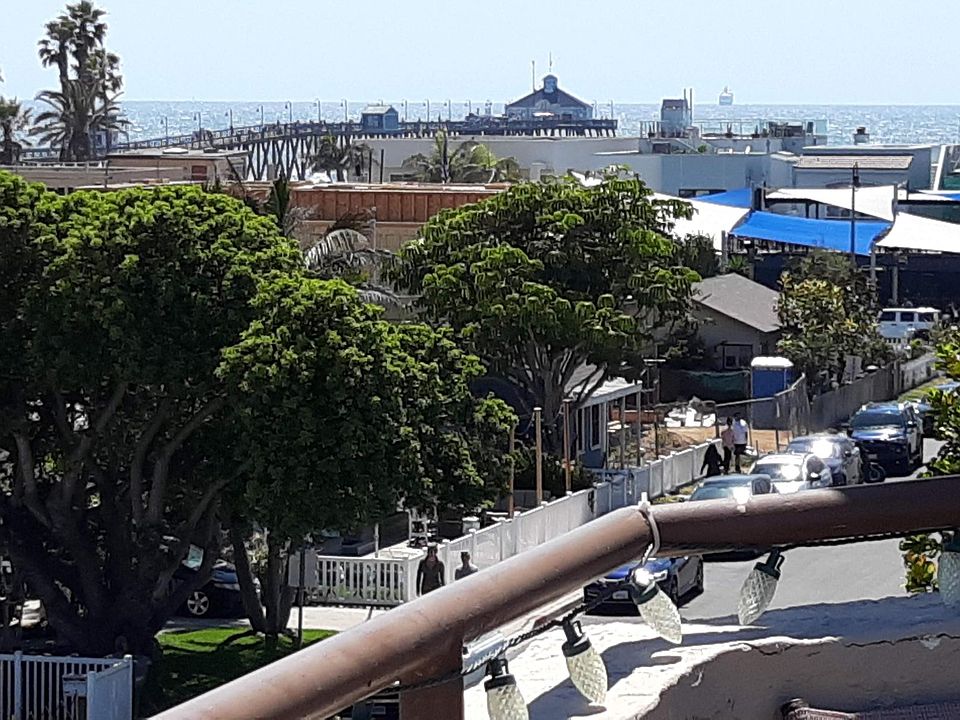 Ocean view, from rooftop deck above unit