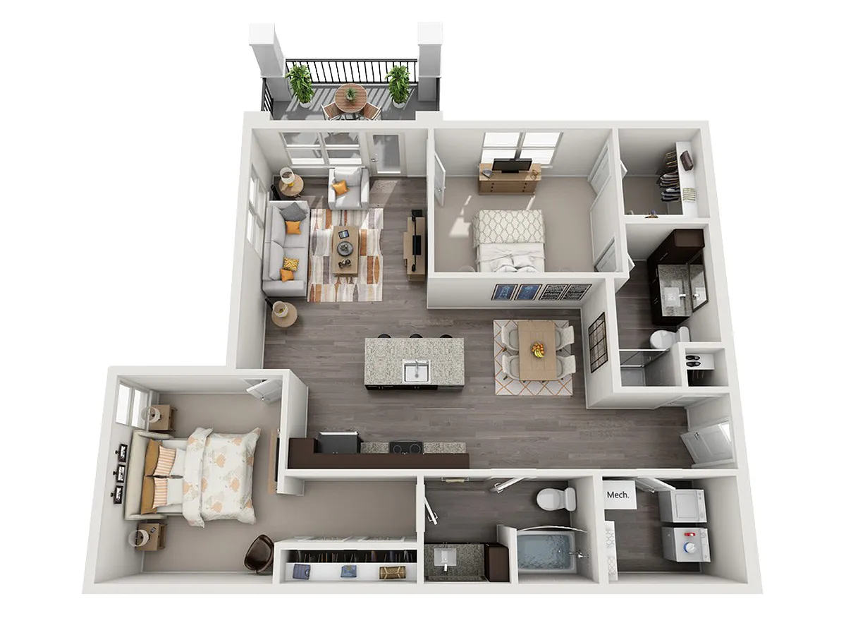 Floor plan B3