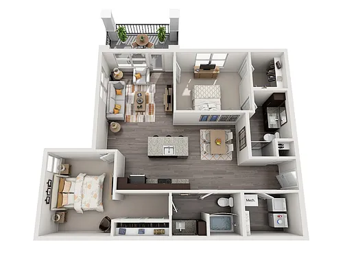 Floor plan B3