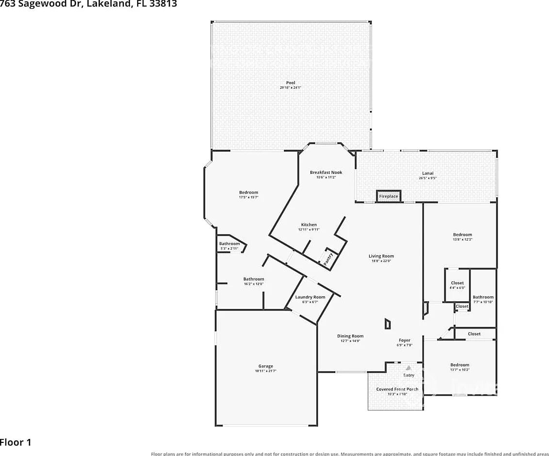 763 Sagewood Dr Lakeland, FL 33813 — Photo 2