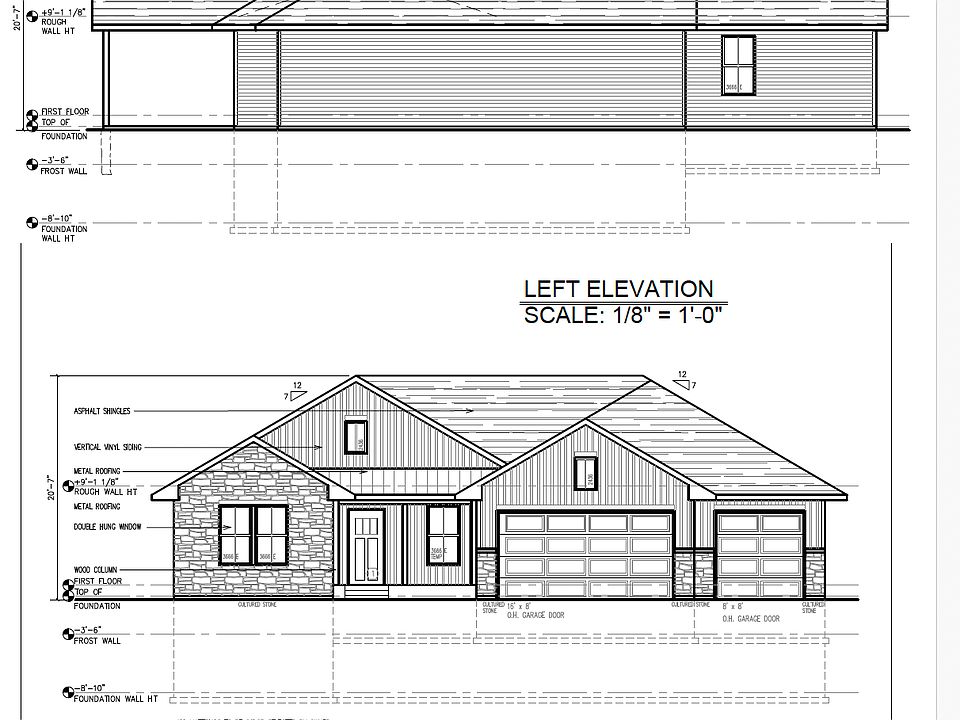 Ashton Front Left Elevations