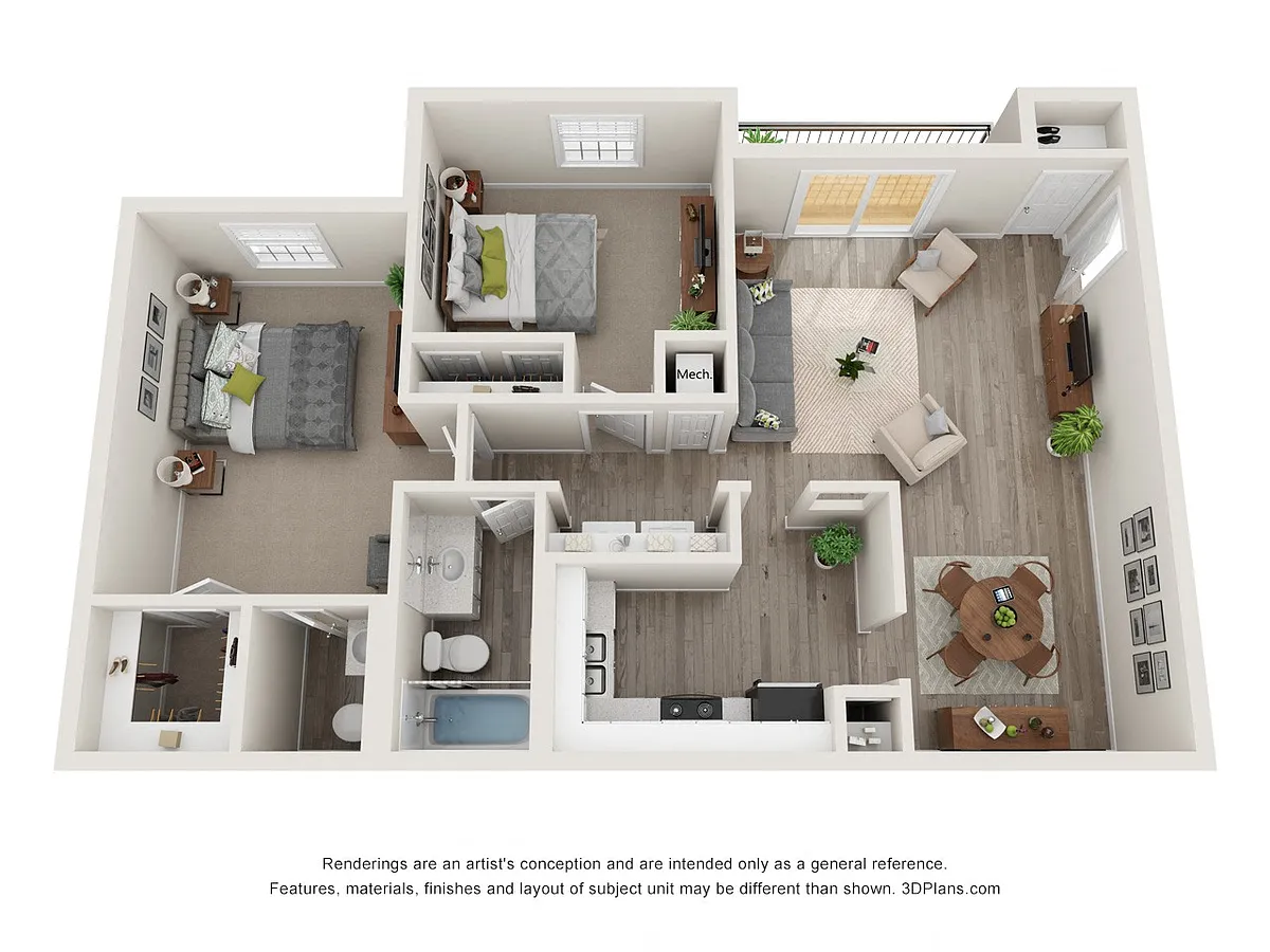 Floor plan Cumberland (Upgraded)