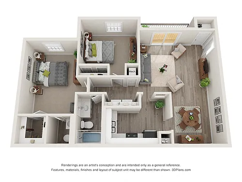 Floor plan Cumberland (Upgraded)