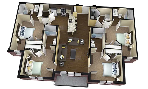 Floor plan Thayne