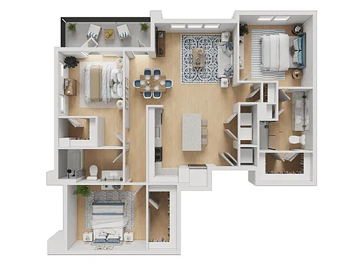 Floor plan C1