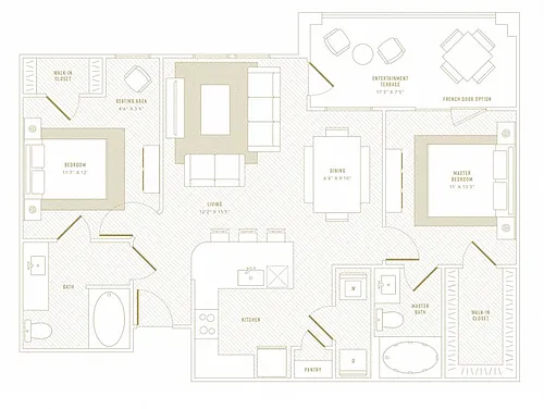 Floor plan B1