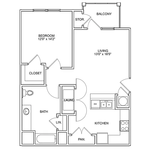 Floor plan Southwood II - Alt