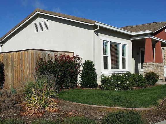 Left front side of house