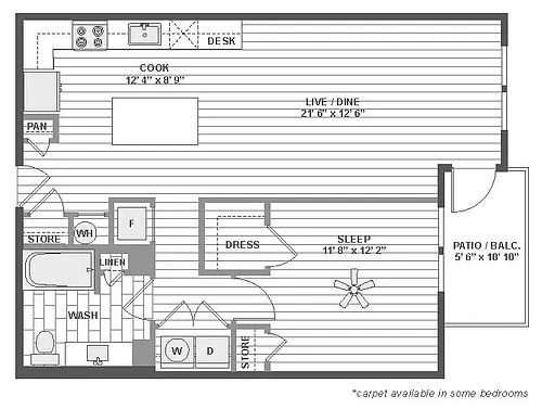 Floor plan A4D