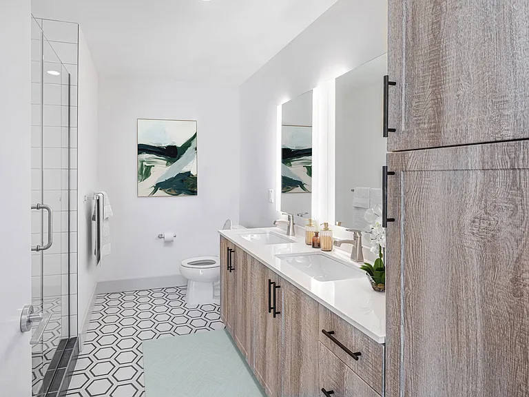 Spa-Inspired Bathrooms with Double Vanity