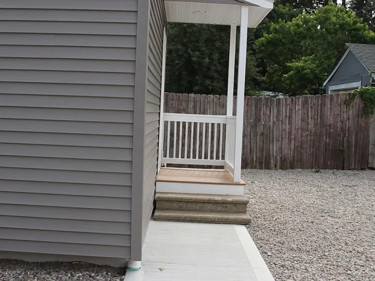 Rear entry access