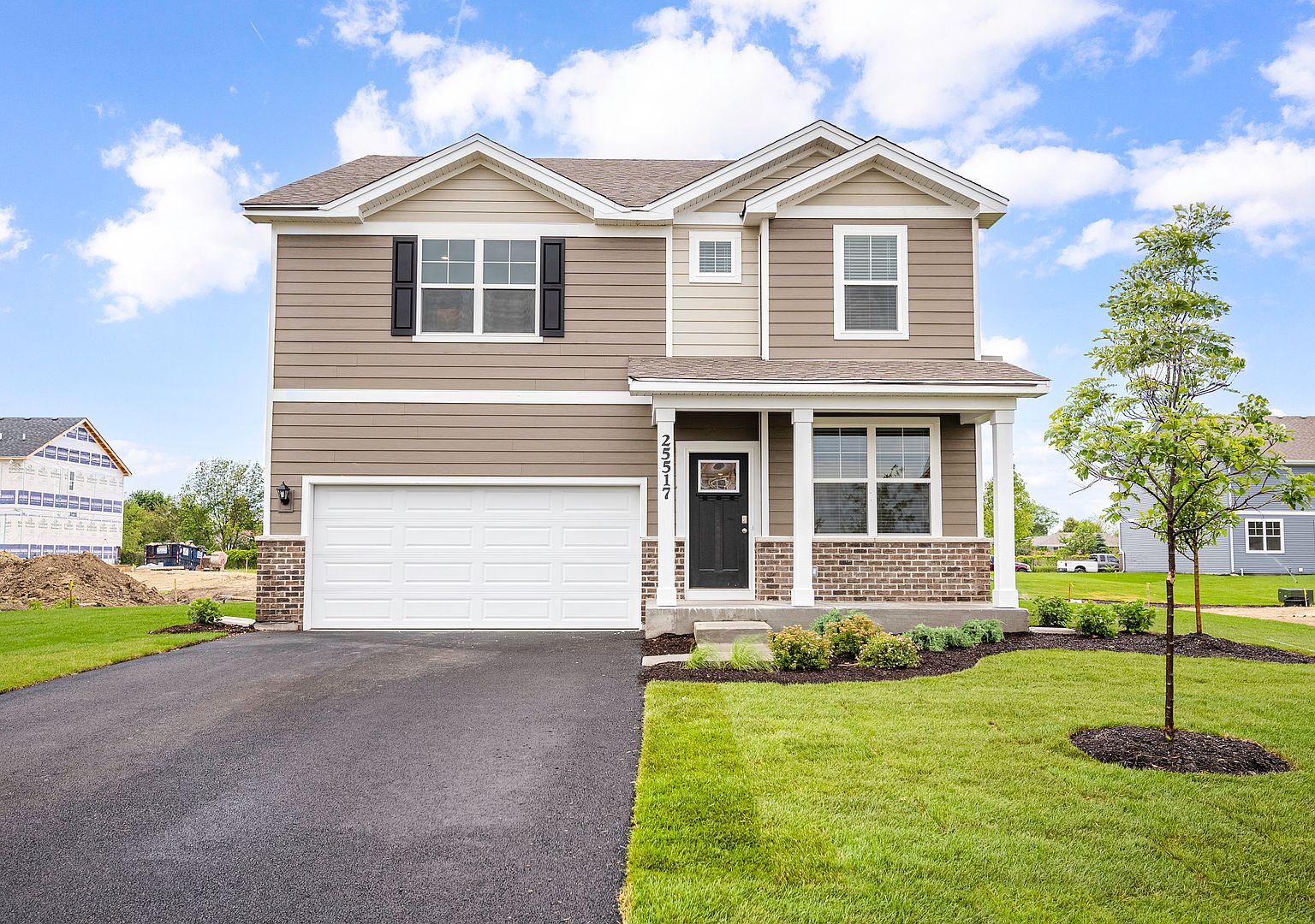 new home Ryan Homes  Springbank of Plainfield