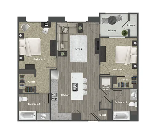 Floor plan Sepia