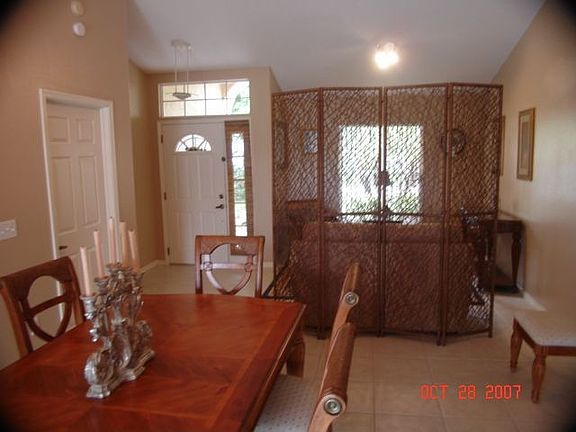Dining and sitting area