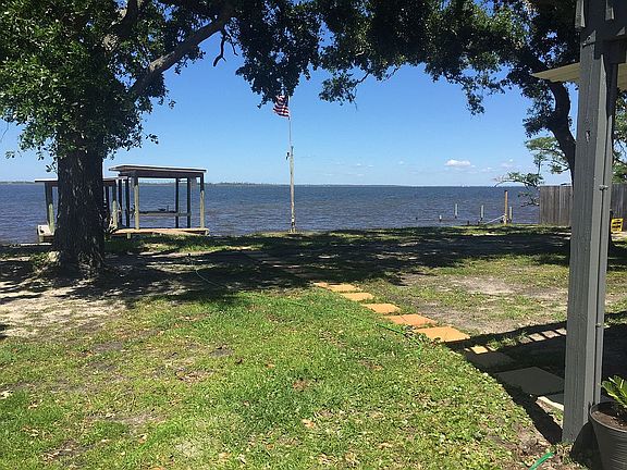 Underneath house toward Bay