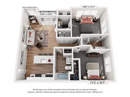 Floor plan Briar