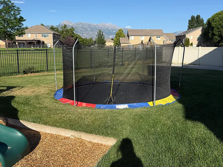 Backyard In-Ground Trampoline