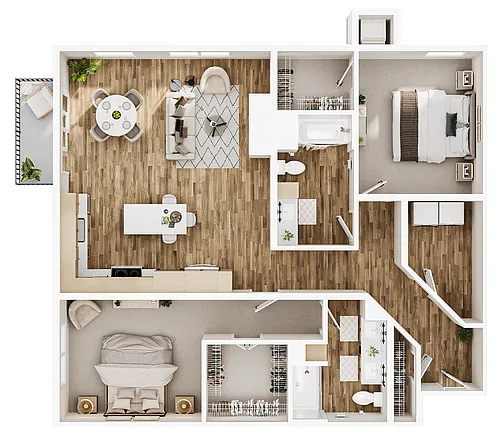 Floor plan Hearth