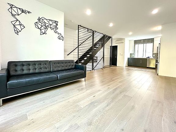 Spacious and open-concept living area