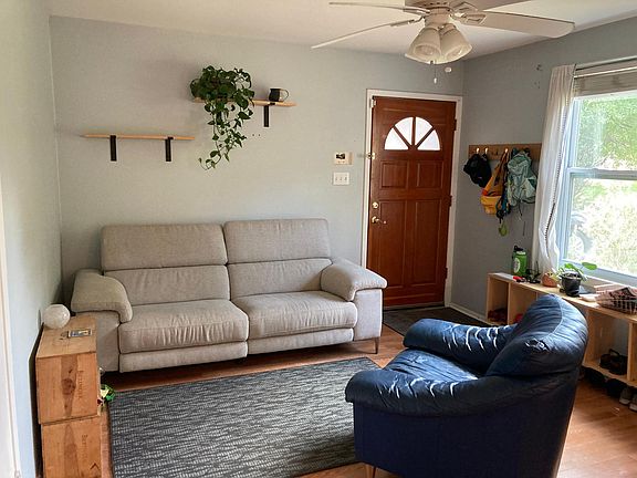 Living room, view from the kitchen