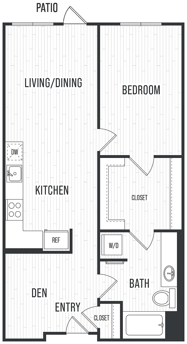 Floor plan 1N