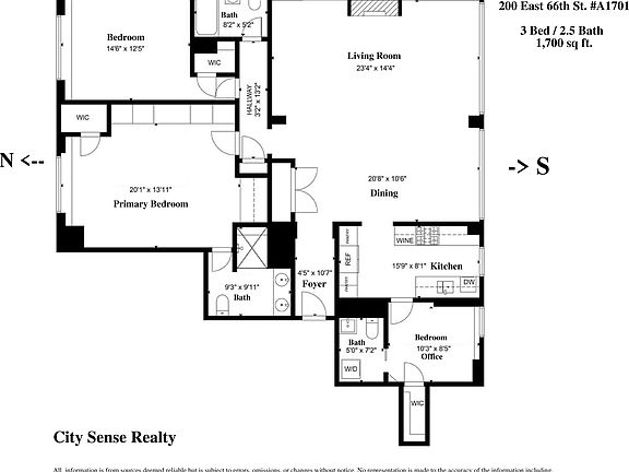 2nd image of 200 E 66th St APT A1701