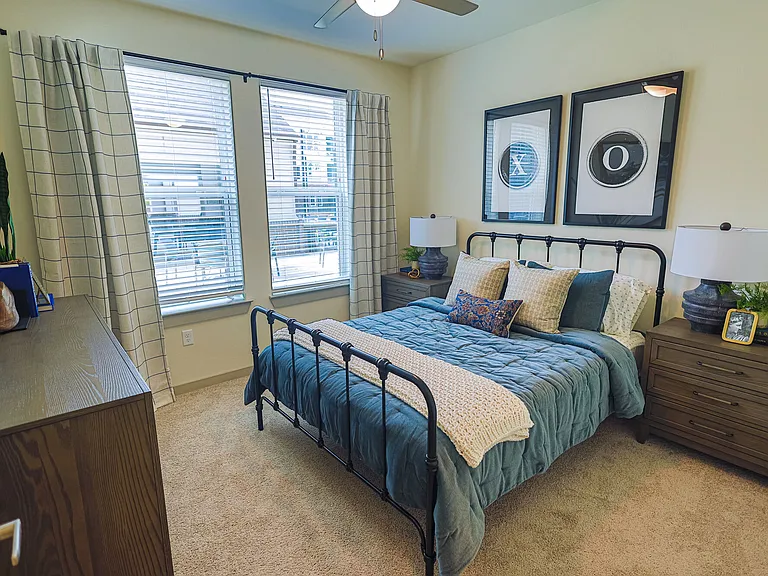 Spacious Bedroom with natural light