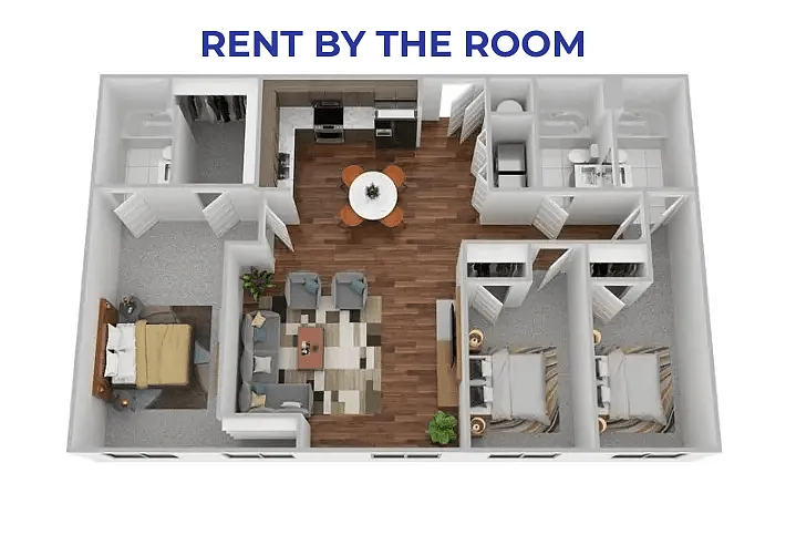 Floor plan C1b- Shared Living