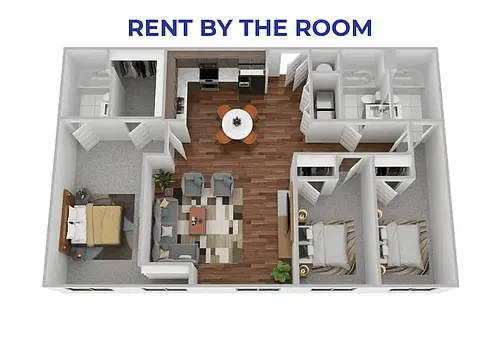 Floor plan C1b- Shared Living